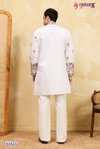Regal Veil by Shubhvastra Viscose Silk Mens Kurta With Dupatta Wholesale 